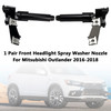 2016-2018 Mitsubishi Outlander 1 Pair Front Headlight Spray Washer Nozzle 8264A309 8264A310 Generic
