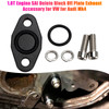 1998-2006 Audi Mk4 TT B5 B6 1.8T Engine SAI Delete Block Off Plate Exhaust Accessory Black Generic