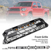2012-2015 Toyota Tacoma Front Bumper Grille With Letters LED Light Black Generic