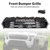 2024+ Toyota Tacoma Front Bumper Grille With Led & Light Bar Black Generic