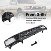 1995-1997 Toyota Tacoma With LED Light Honeycomb Front Bumper Grille Black Generic