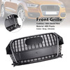 2011-2015 Audi Q3/ Q3 S-line Front Mesh Grille Gray Chrome Generic