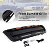 1998-2000 Ford Ranger Front Bumper Grille With Led Light Matte Black Generic