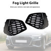 2021-2023 Audi A3 S-line Black S3 Front Honeycomb Fog Light Grille Generic