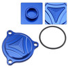 2005-2025 Suzuki DRZ400 DRZ400E DRZ400S DRZ400SE Engine Oil Filter Cover Cap Blue Generic