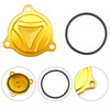 2005-2025 Suzuki DRZ400 DRZ400E DRZ400S DRZ400SE Engine Oil Filter Cover Cap Gold Generic