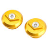 2024-2025 Kawasaki Z EX 500 Ninja Aluminum Frame Plugs Left and Right Gold Generic