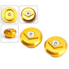 2024-2025 Kawasaki Z EX 500 Ninja Aluminum Frame Plugs Left and Right Gold Generic