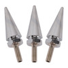 1993-2013 Touring Street Glide Electra Glide 3 Pack SLIVER Spike Windshield Fairing Mounting Bolts Generic