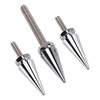 2014-2025 3x Spike Windshield Bolts in Silver For Touring Electra Glide Street Glide Generic