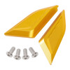 2018-2024 Ducati Panigale V2 V4 CNC Racing Mirror Block Off Blanking Plates Gold Generic