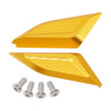 2018-2024 Ducati Panigale V2 V4 CNC Racing Mirror Block Off Blanking Plates Gold Generic