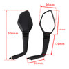 2011-2025 Duke 125 200 390 Rearview Mirrors Left and Right M10 Black Generic