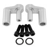 2014-2024 BMW R1200RT R1250RT CNC Handlebar risers 42mm up Silver Generic