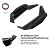 2018-2024 Honda Goldwing GL1800 Air Deflectors Side Fairing Wing Windshield Leg Black Generic