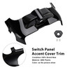 2023-2025 Harley Touring Electra Street Glide Switch Panel Accent Cover Trim Black Generic