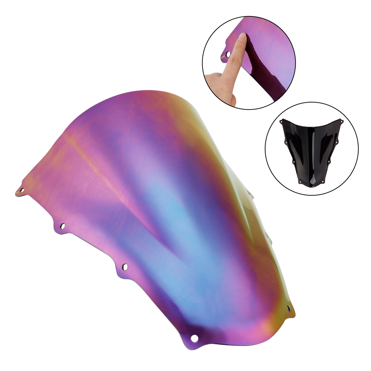 2003-2006 Aprilia RSV1000 Windshield WindScreen Iridium Generic