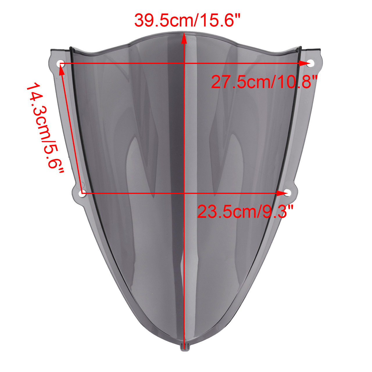 2022-2025 Aprilia RSV4 1100 Windshield WindScreen Gray Generic