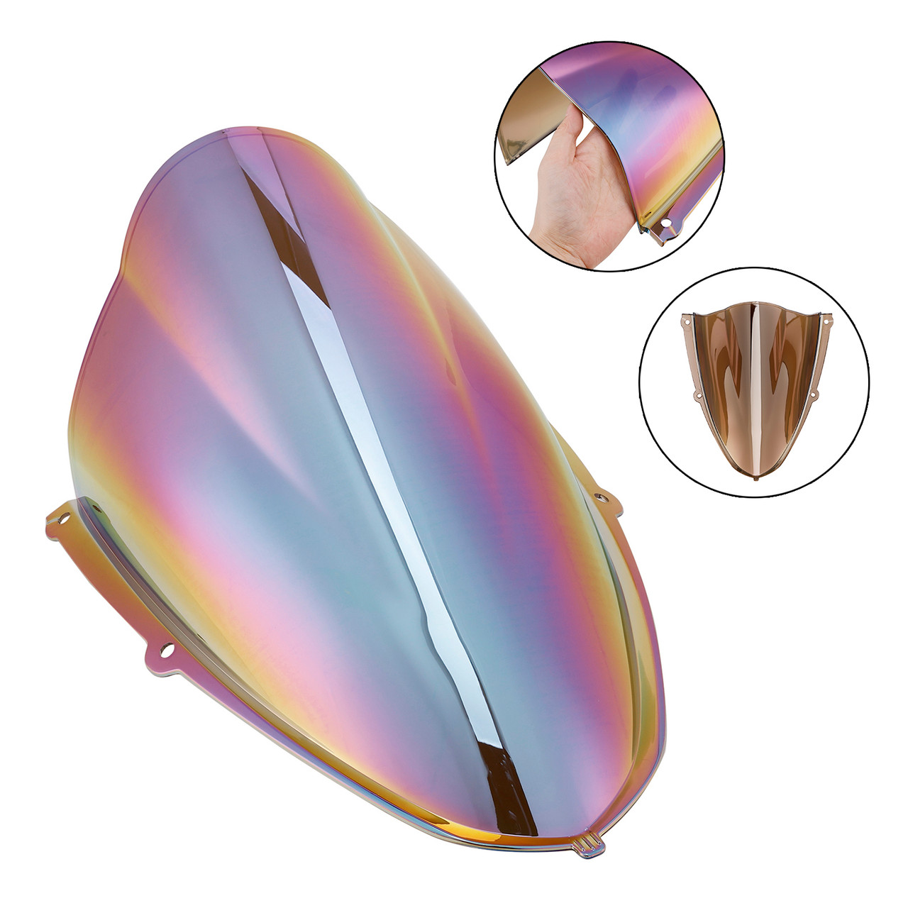 2022-2025 Aprilia RSV4 1100 Windshield WindScreen White Iridium Generic