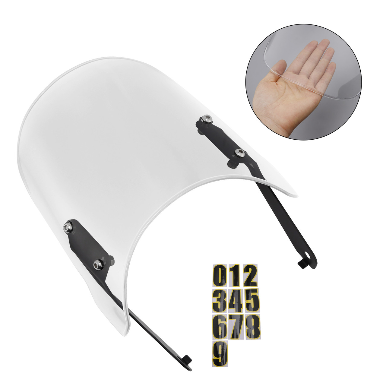 2024-2025 HONDA CB350C GB350C Windshield WindScreen Clear Generic