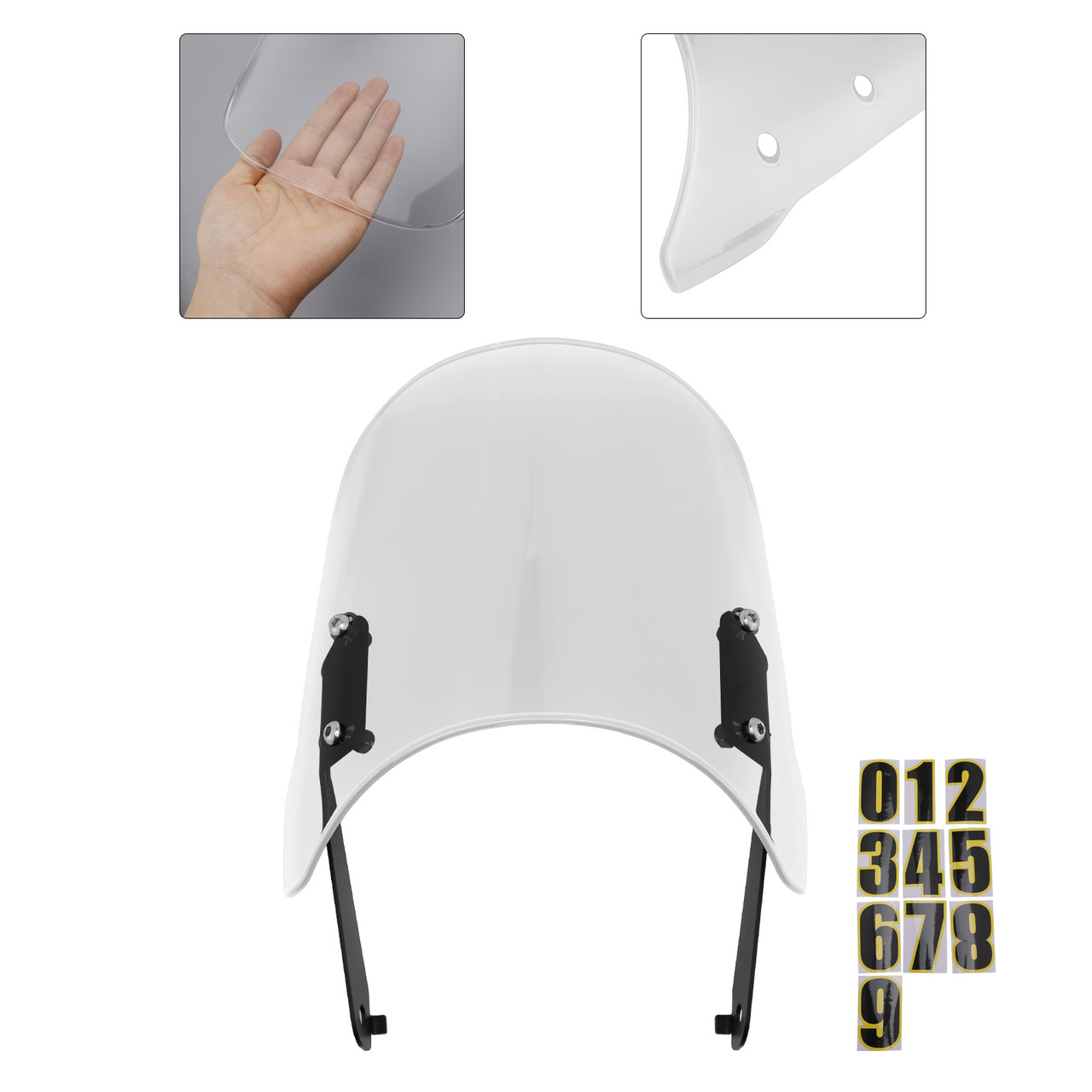 2024-2025 HONDA CB350C GB350C Windshield WindScreen Clear Generic