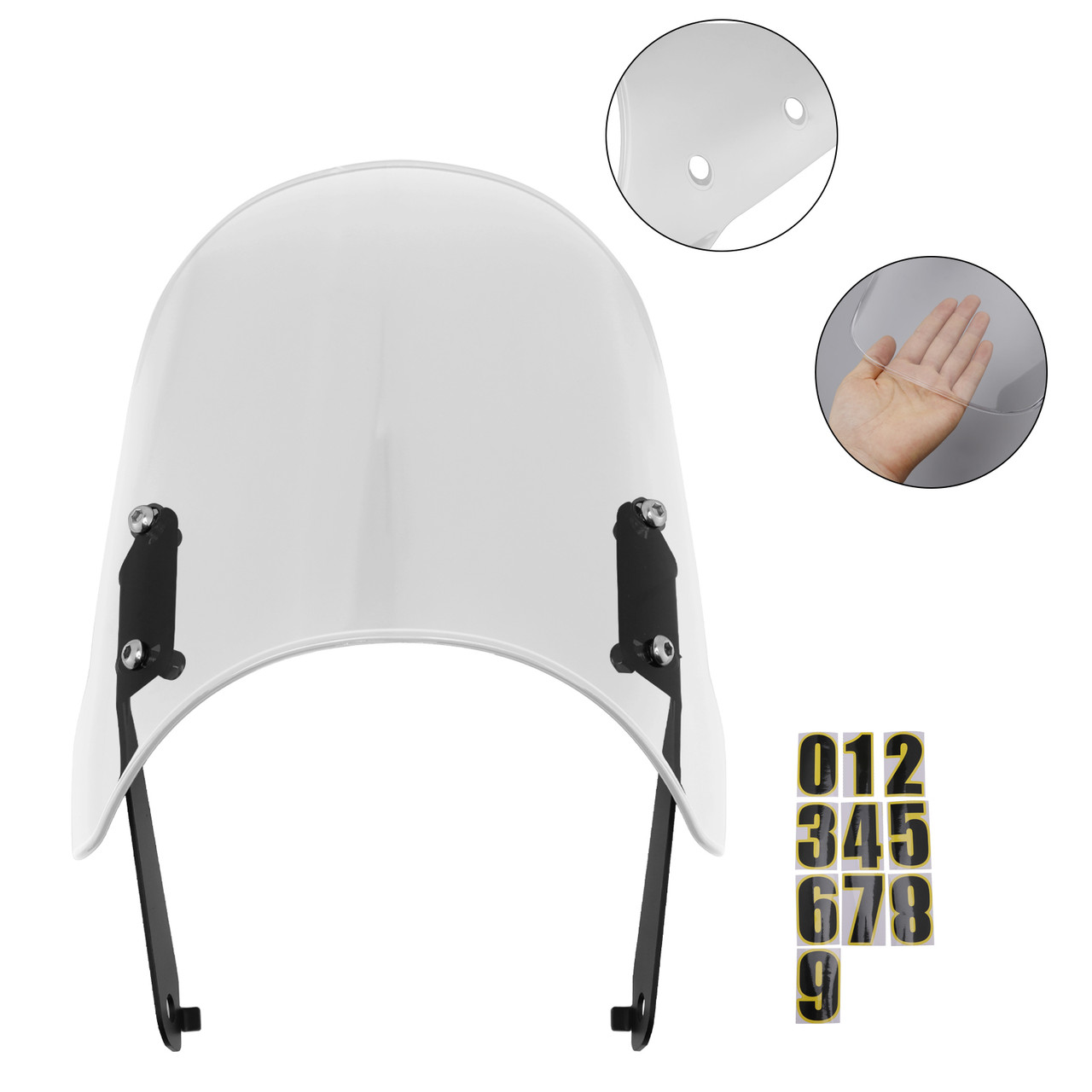 2024-2025 HONDA CB350C GB350C Windshield WindScreen Clear Generic