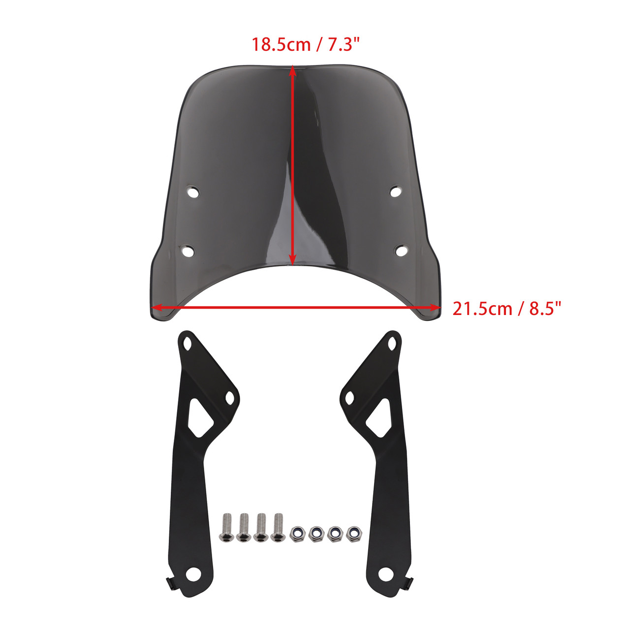 2024-2025 HONDA CB350C GB350C Windshield WindScreen Gray Generic