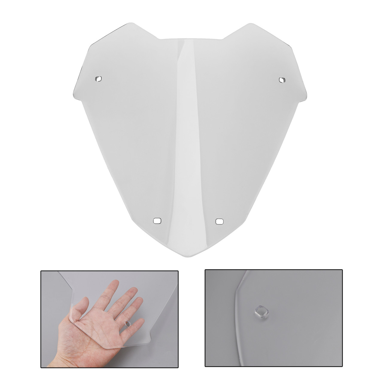 2023-2024 YAMAHA X-MAX 300 Windshield WindScreen Clear Generic