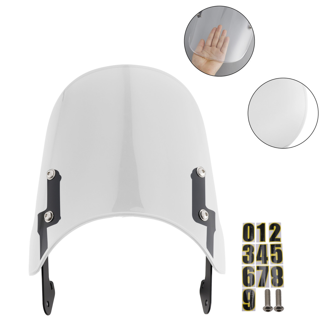 2020-2023 YAMAHA XSR 155 Windshield WindScreen Clear Generic