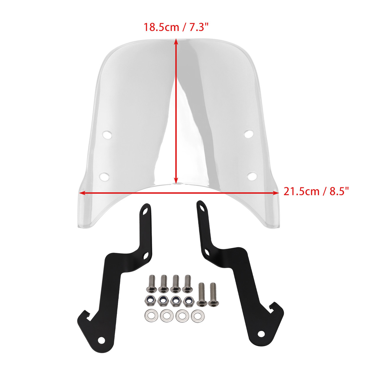 2020-2023 YAMAHA XSR 155 Windshield WindScreen Clear Generic