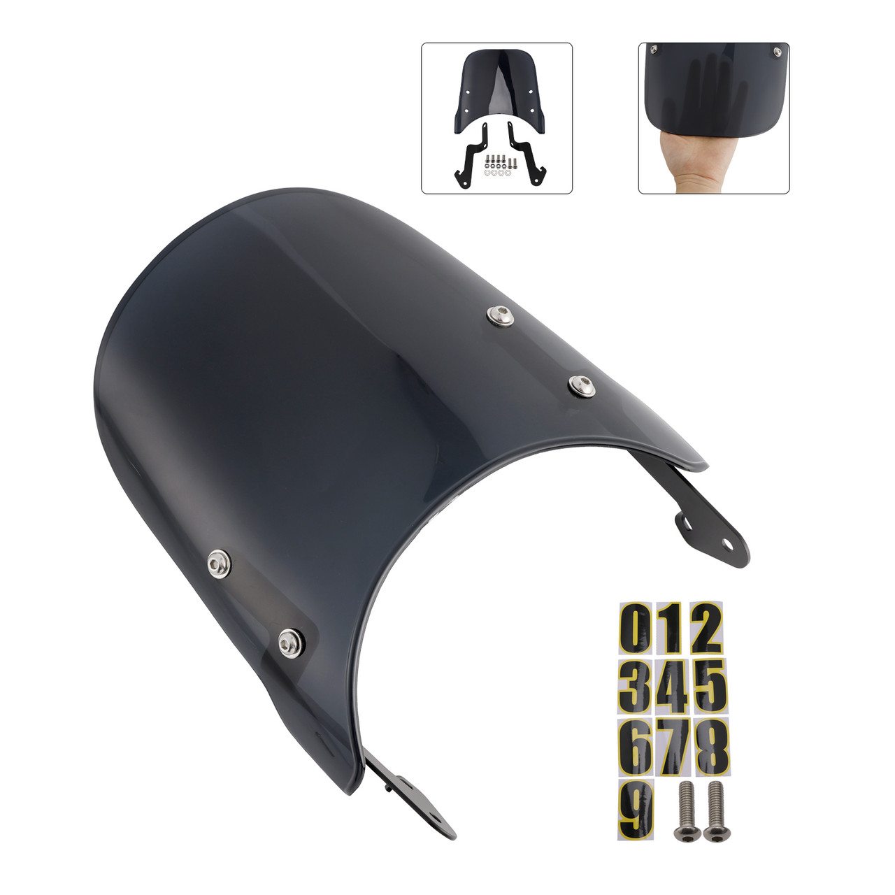 2020-2023 YAMAHA XSR 155 Windshield WindScreen Gray Generic