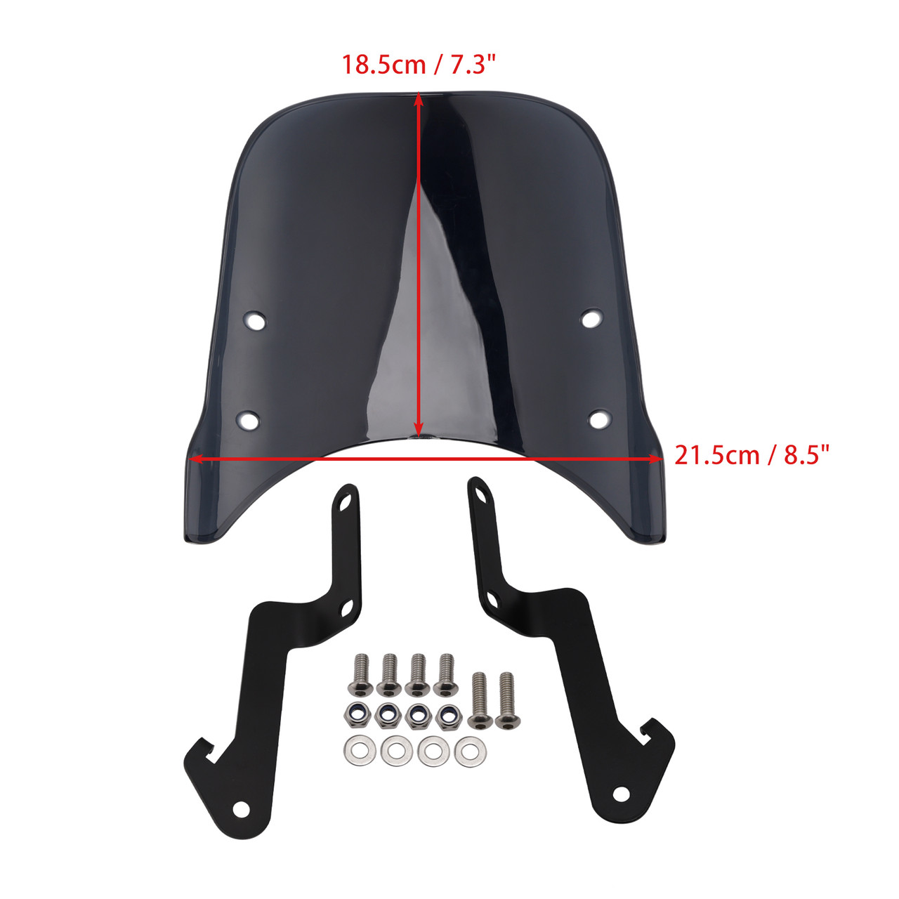 2020-2023 YAMAHA XSR 155 Windshield WindScreen Gray Generic