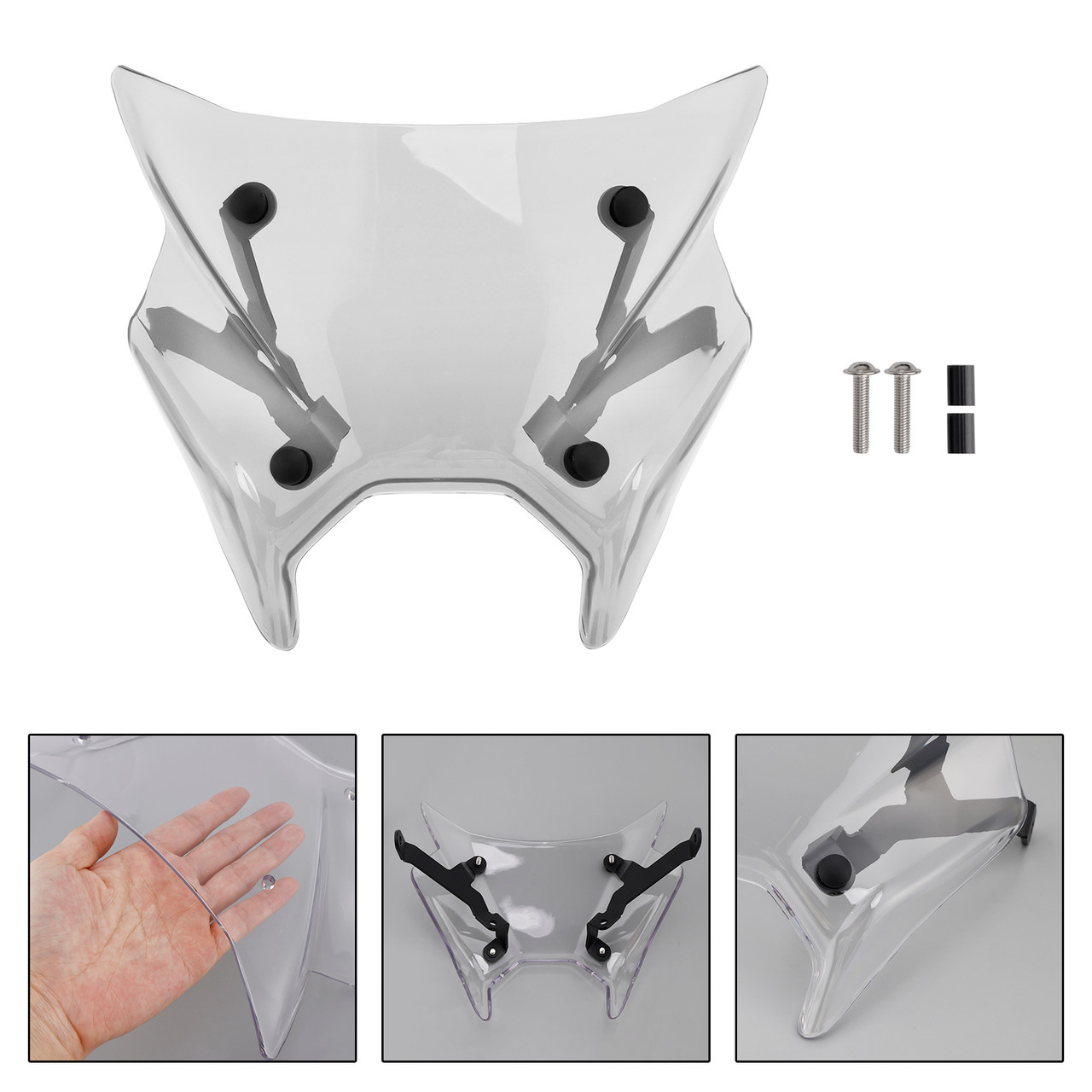 2024-2025 YAMAHA MT-09 MT09 Windshield WindScreen Clear Generic