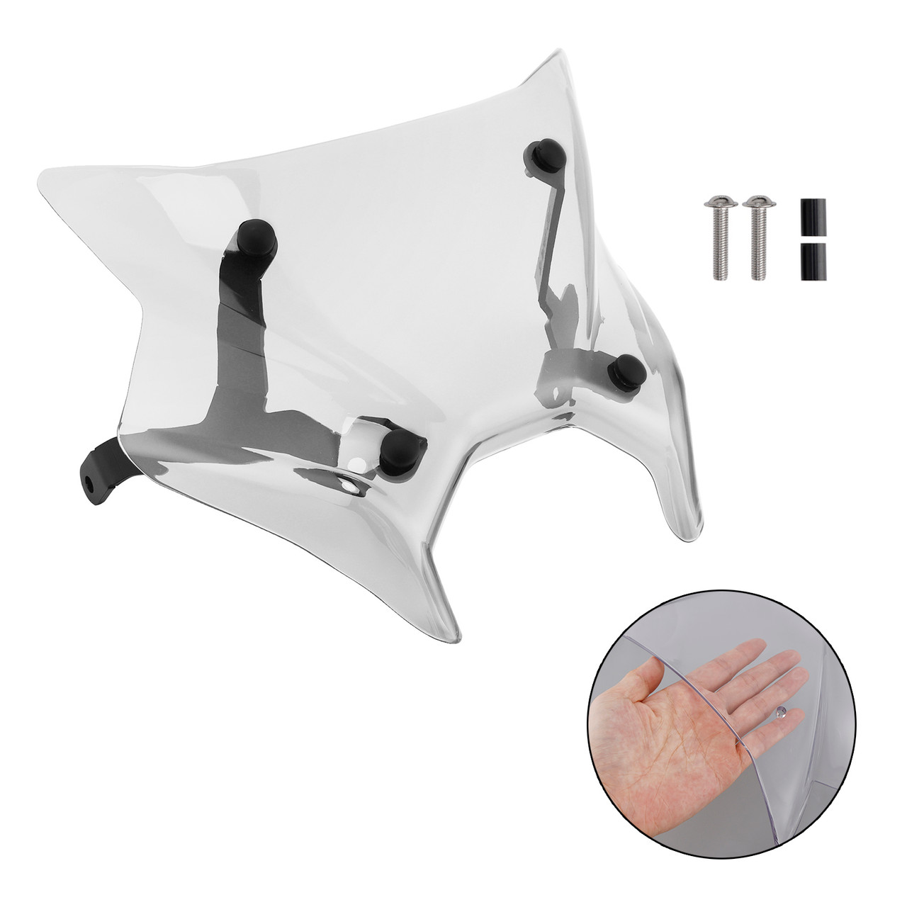 2024-2025 YAMAHA MT-09 MT09 Windshield WindScreen Clear Generic