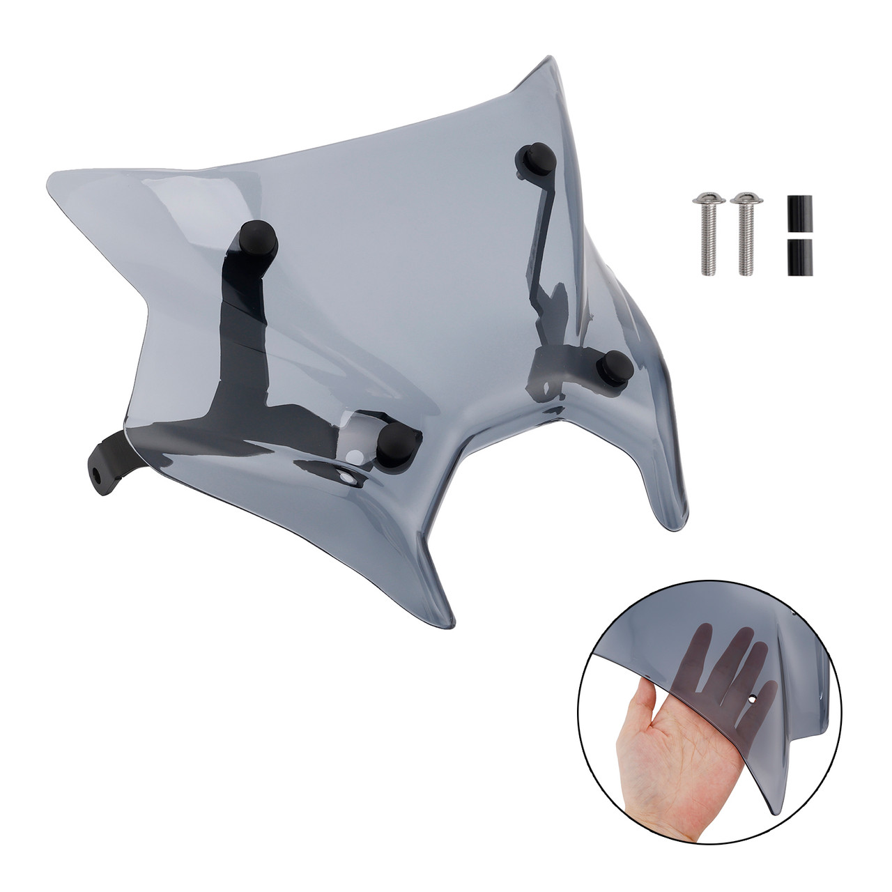 2024-2025 YAMAHA MT-09 MT09 Windshield WindScreen Gray Generic