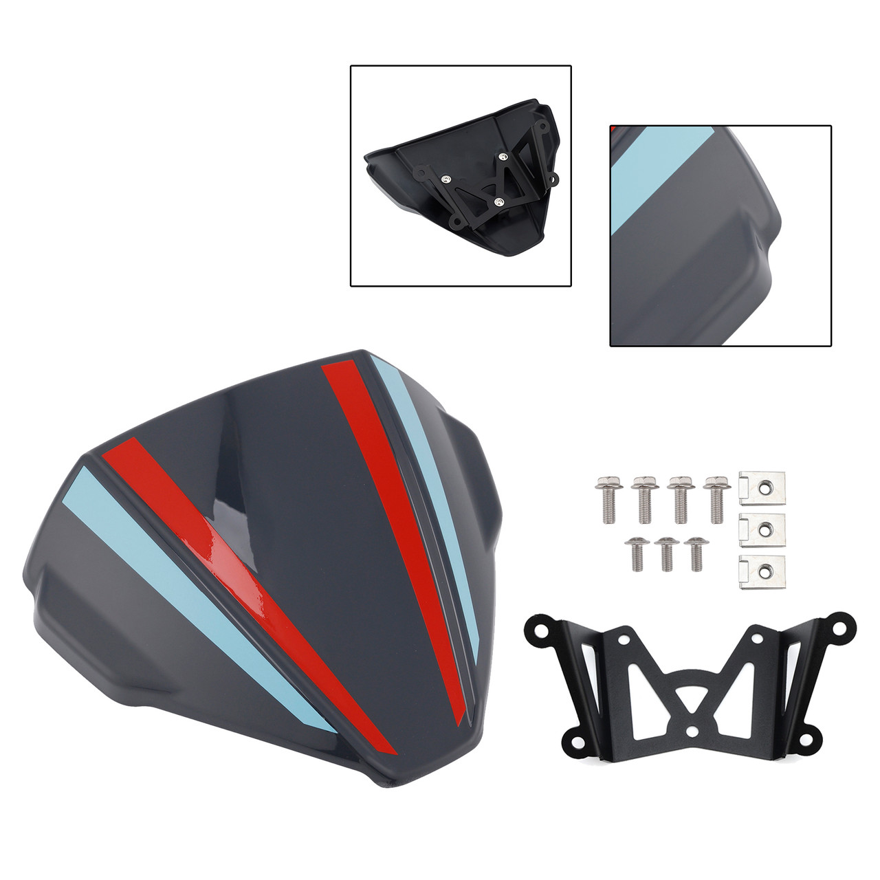 2021-2023 YAMAHA MT-09 MT09 Windshield WindScreen Gray Generic