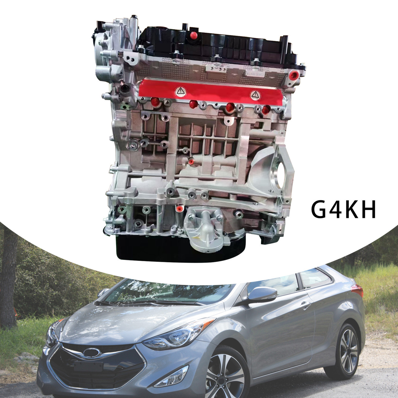 G4KH Engine Assembly For Hyundai Santa Fe Turbo Engine 2.0L 4 Cylinder GDI 2013-2016