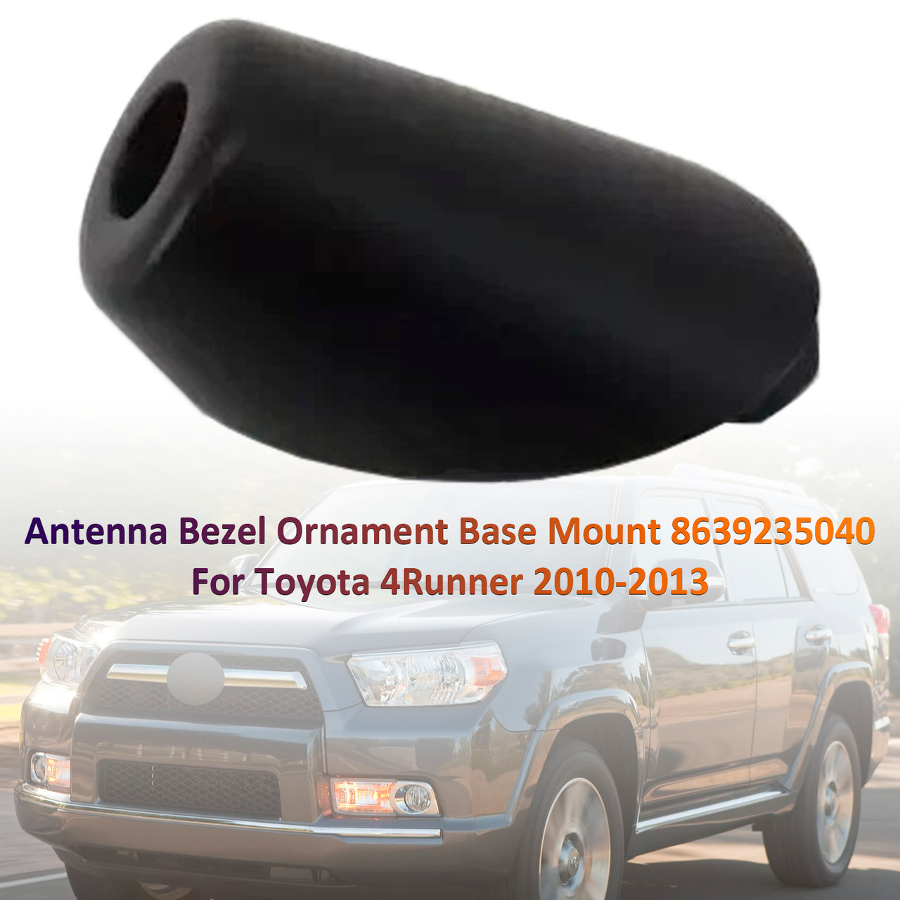 2010-2013 Toyota 4Runner Antenna Bezel Ornament Base Mount 8639235040 Generic