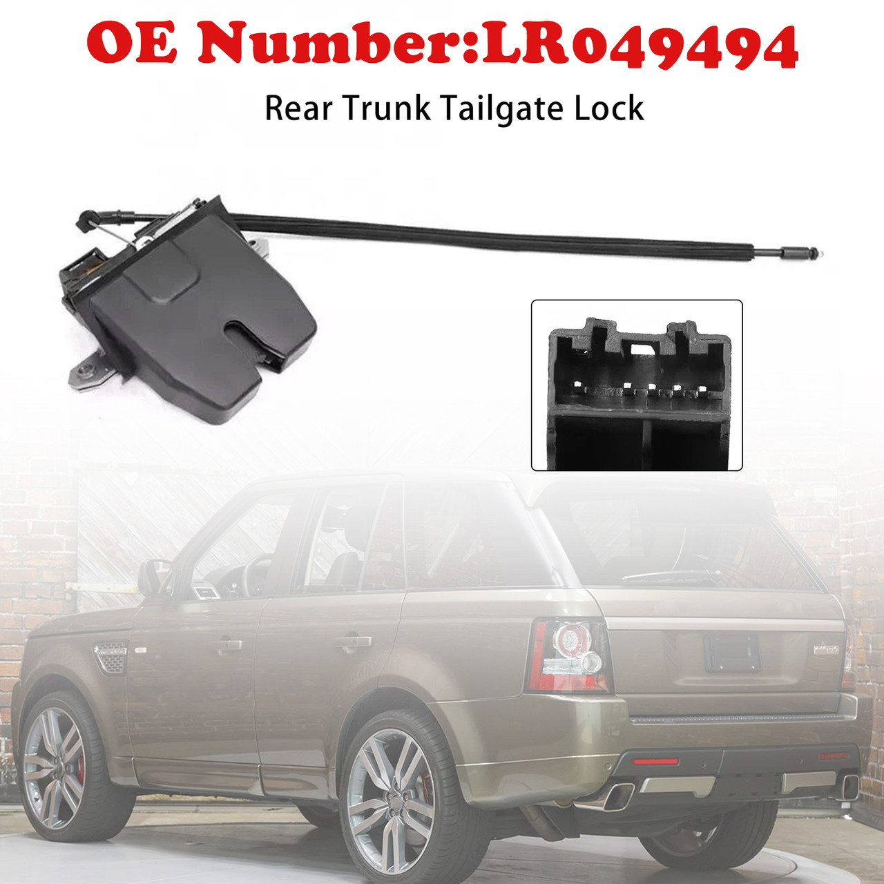 2010-2013 Range Rover Sports L320 Rear Trunk Tailgate Lock LR049494 Generic