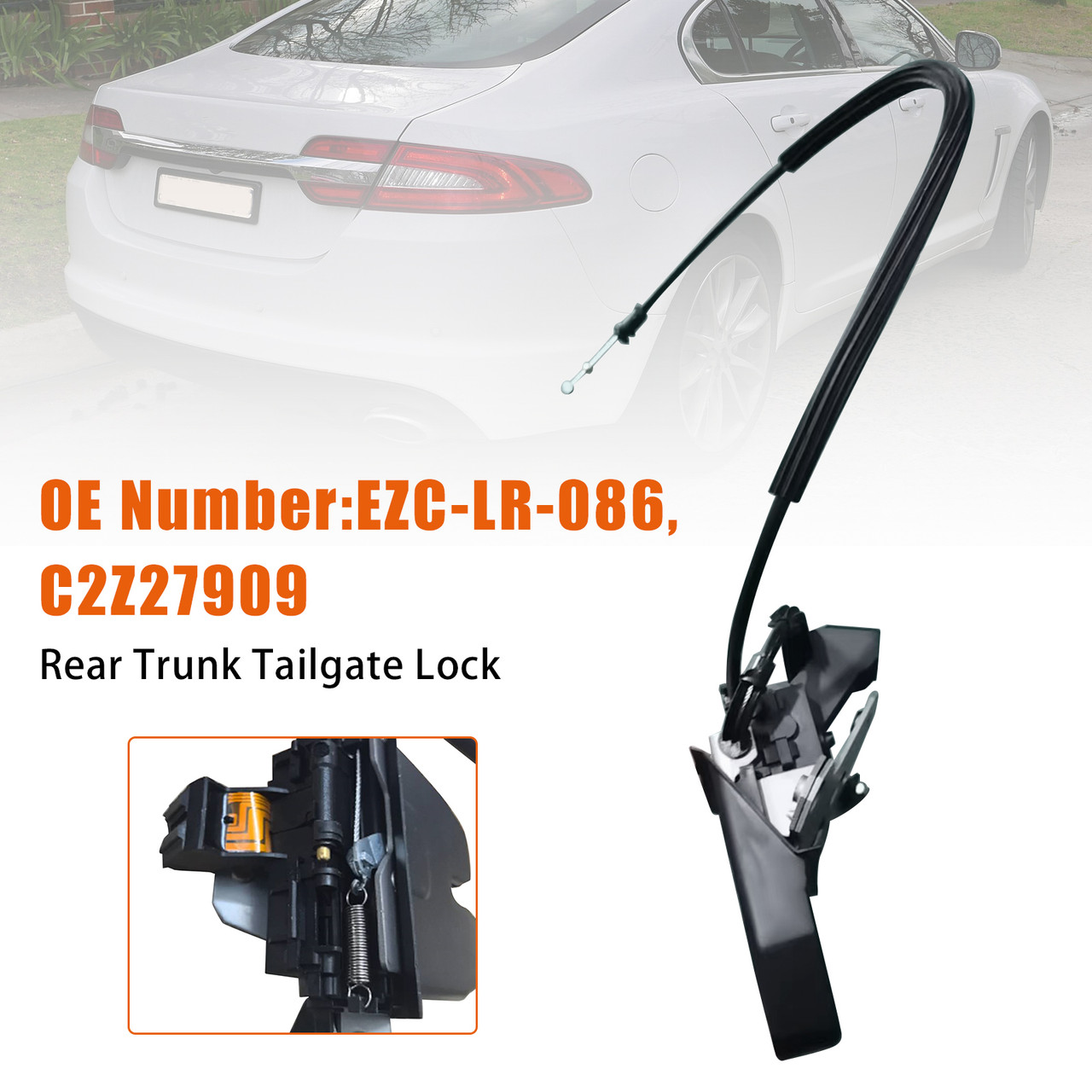 2009-2015 JAGUAR XF I (X250) Rear Trunk Tailgate Lock EZC-LR-086 C2Z27909 Generic