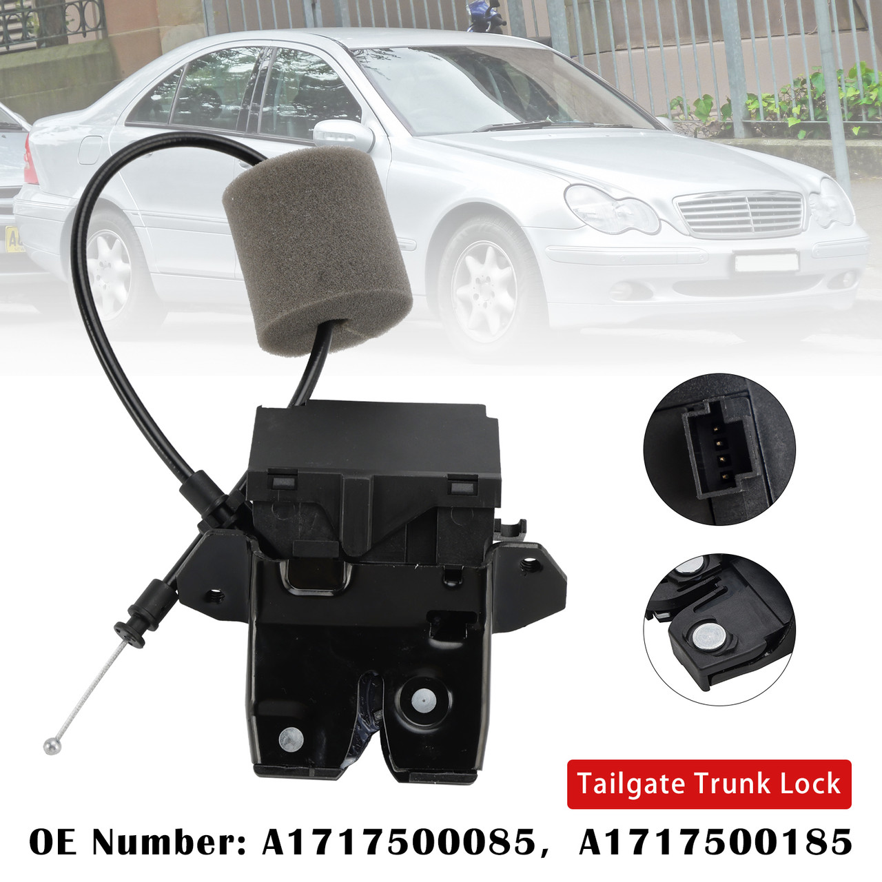 Mercedes C E M-Class S204 S212 W166 GLS X166 Tailgate Lock 2047401300 Generic