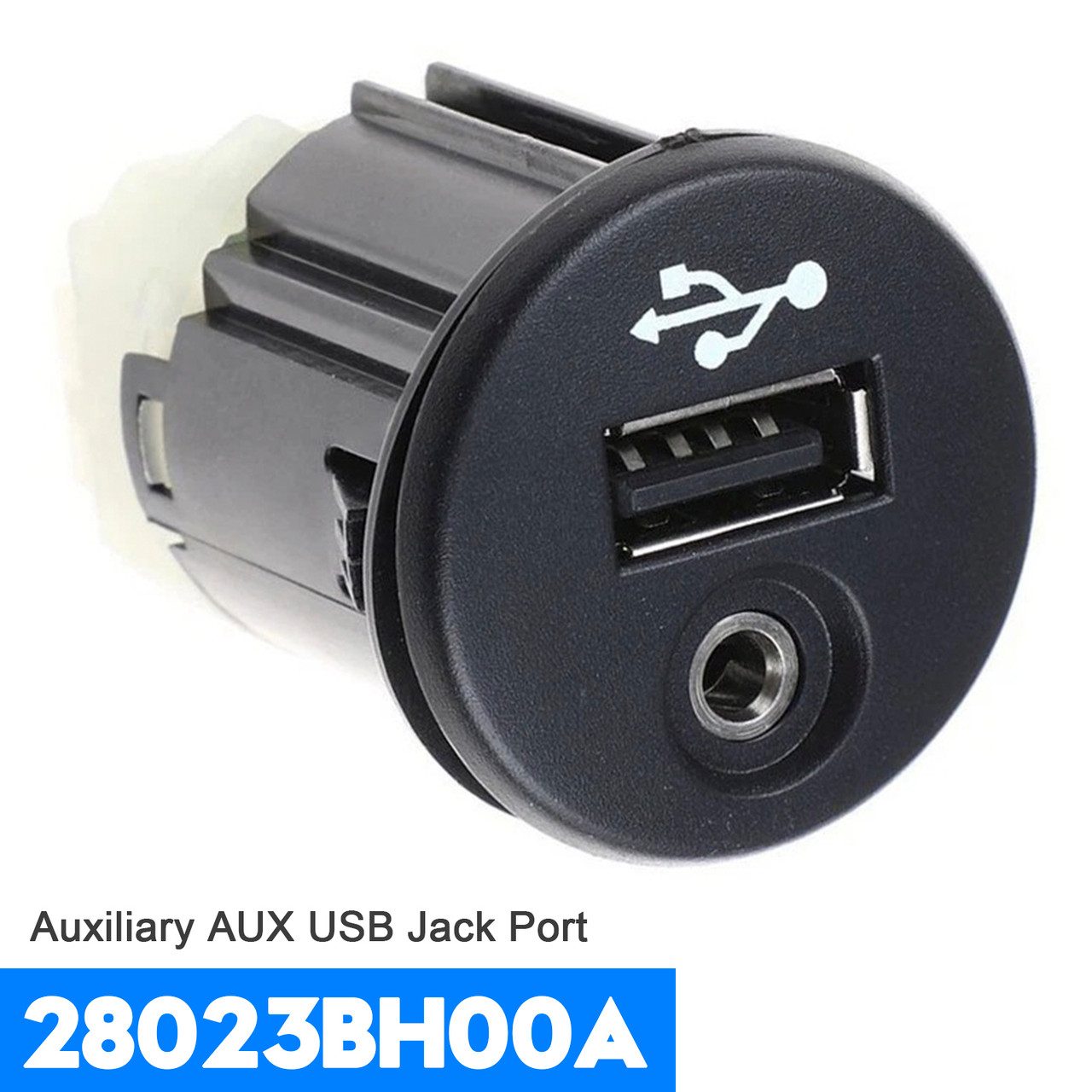 2011-2016 Nissan Juke Auxiliary AUX USB Jack Port 28023BH00A Generic
