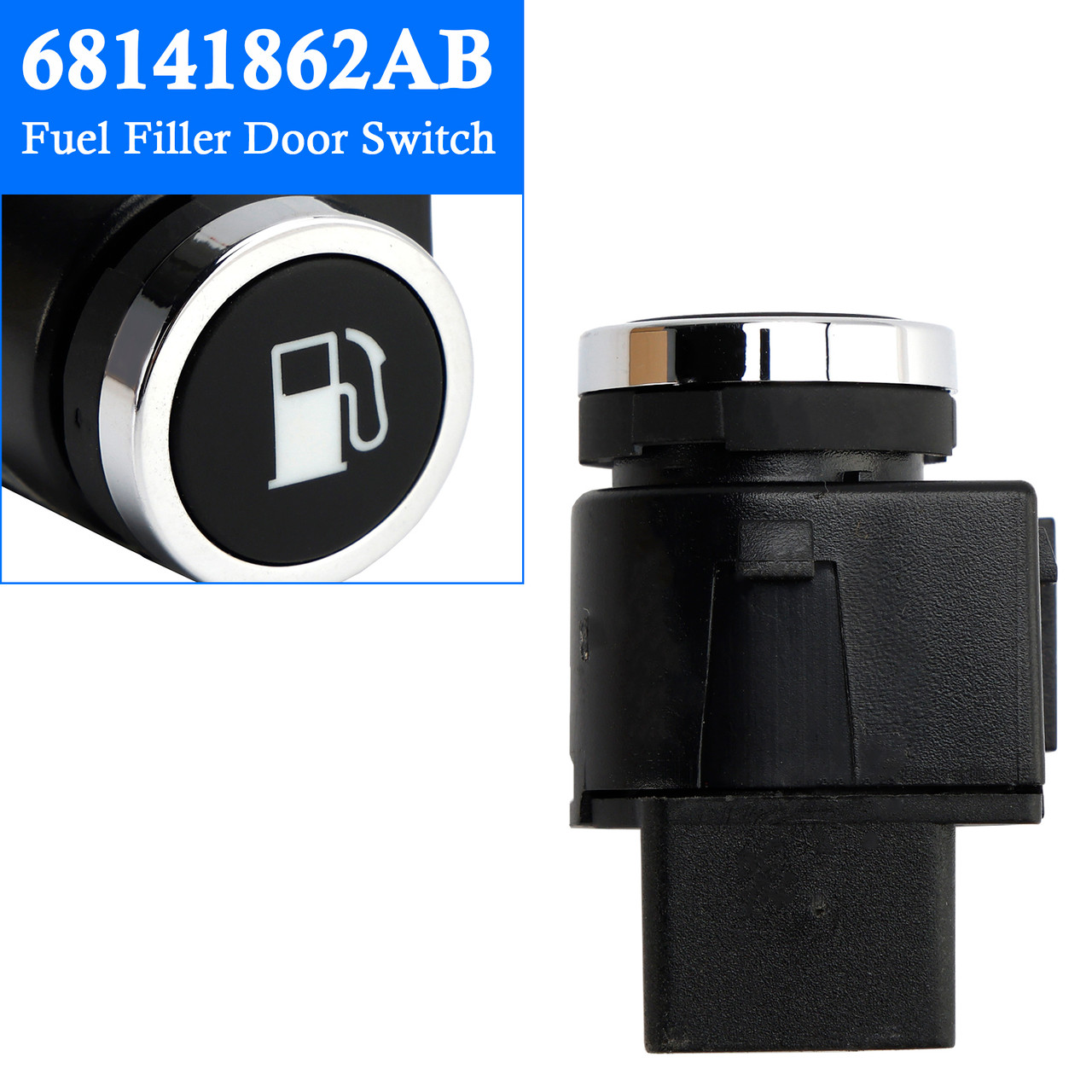 2016 2018 Jeep Cherokee 2016 Fuel Filler Door Switch 68141862AB Generic