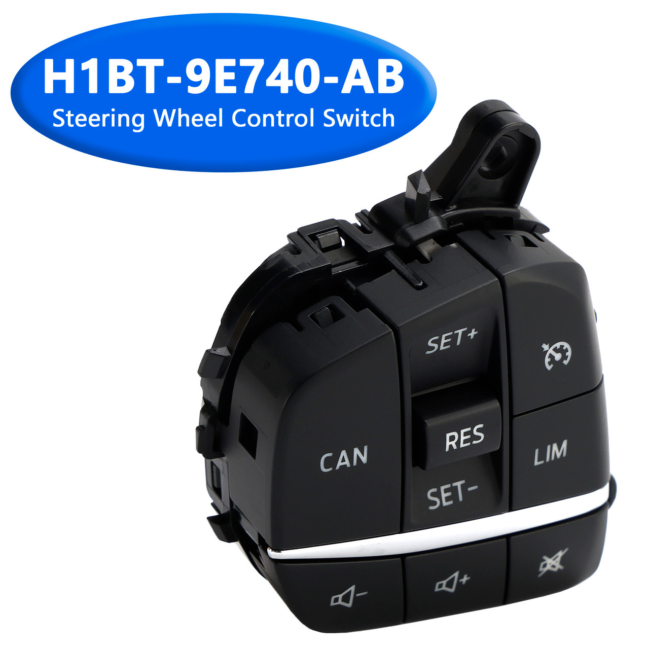 2009-2024 Ford Fiesta Focus Transit Custom Steering Wheel Control Switch H1BT-9E740-AB Generic