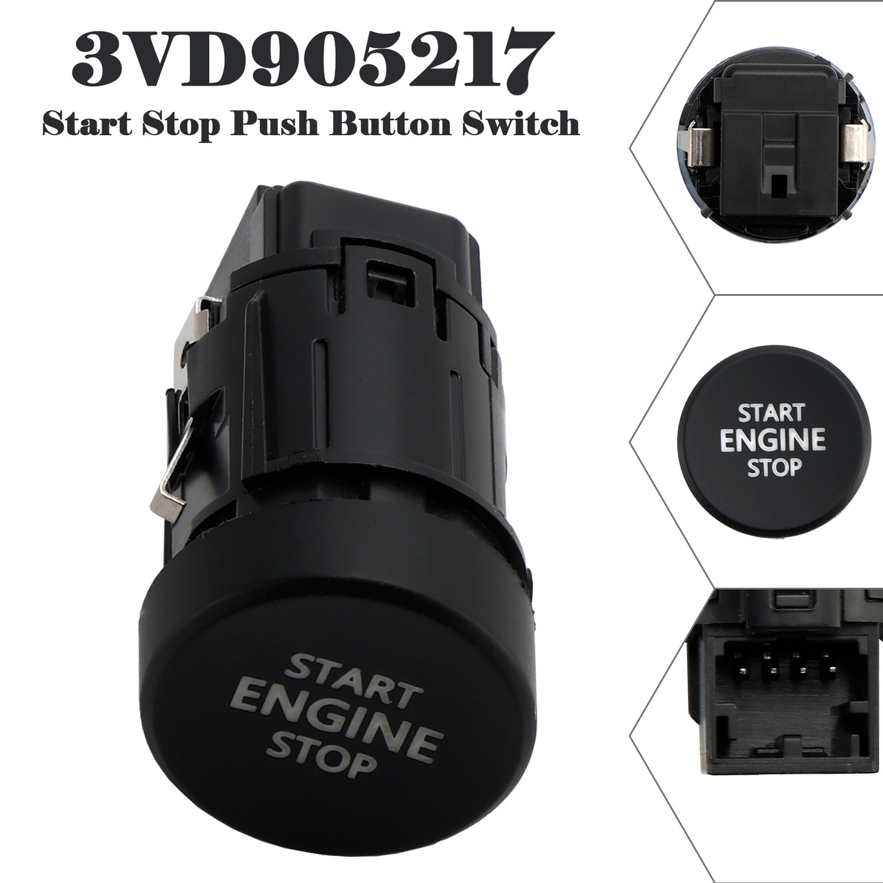 2011-2014 Volkswagen Touareg Start Stop Push Button Switch 7P1905217A Generic