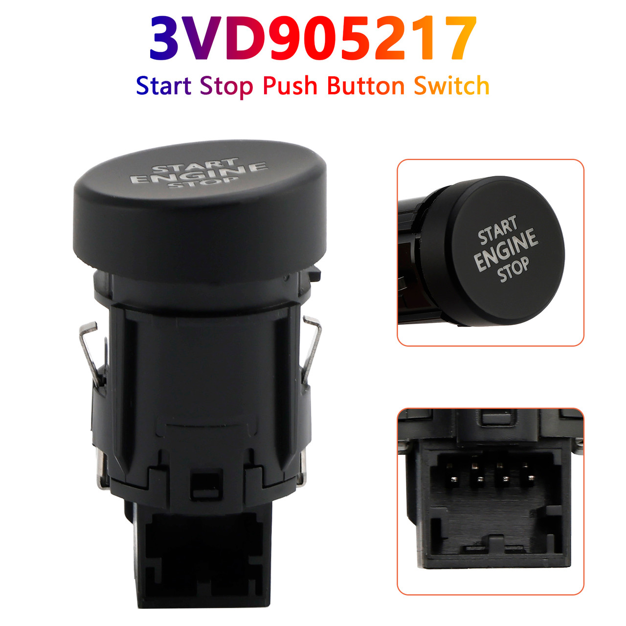 2017-2021 Skoda Karoq Kodiaq Octavia Start Stop Push Button Switch 3VD905217 Generic