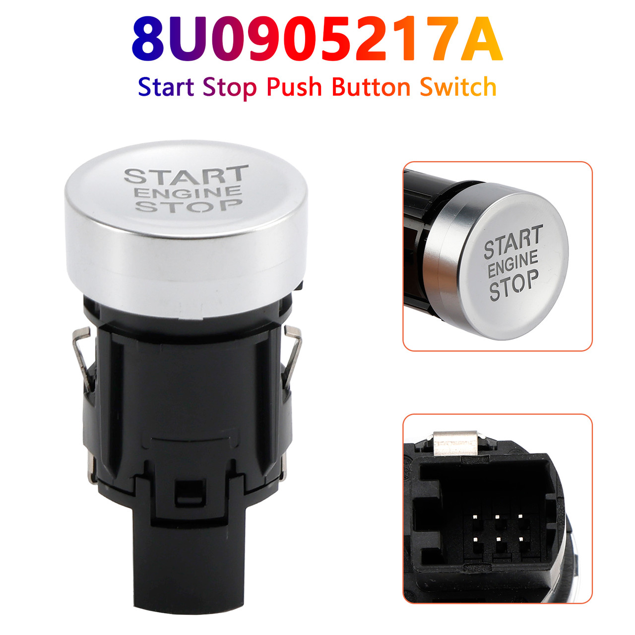 2012-2018 Audi Q3 Sportback 2.0L Start Stop Push Button Switch 8U0905217A Generic