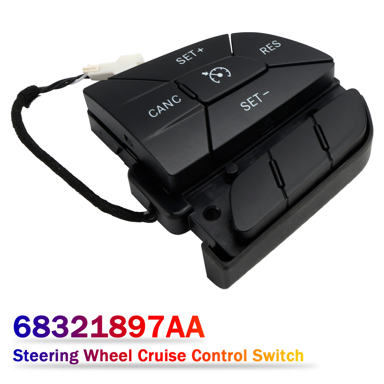 2014-2024 Jeep Cherokee Steering Wheel Cruise Control Switch 68321897AA Generic