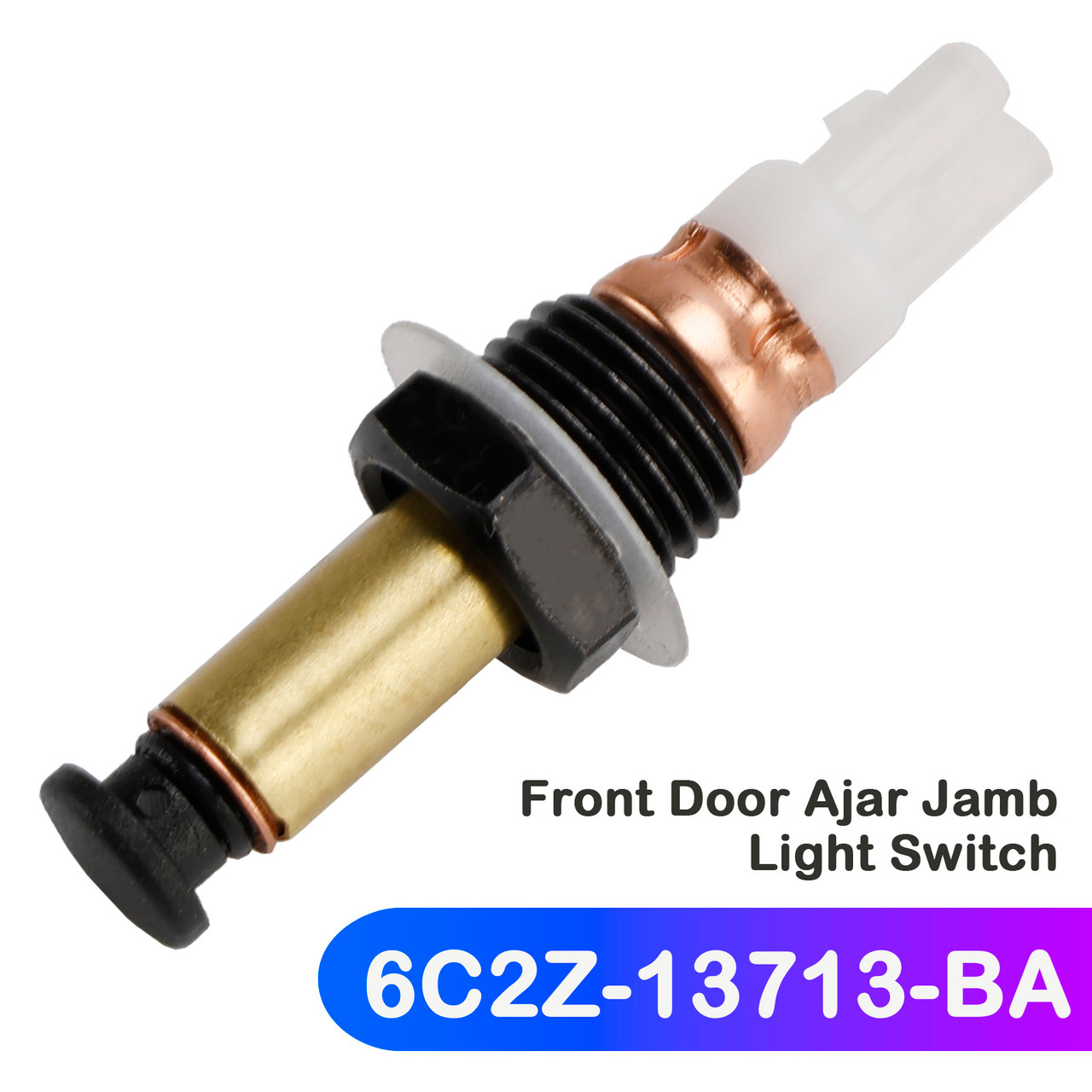 Ford F-150 F-250 F-350 Front Door Ajar Jamb Light Switch 6C2Z-13713-BA Generic