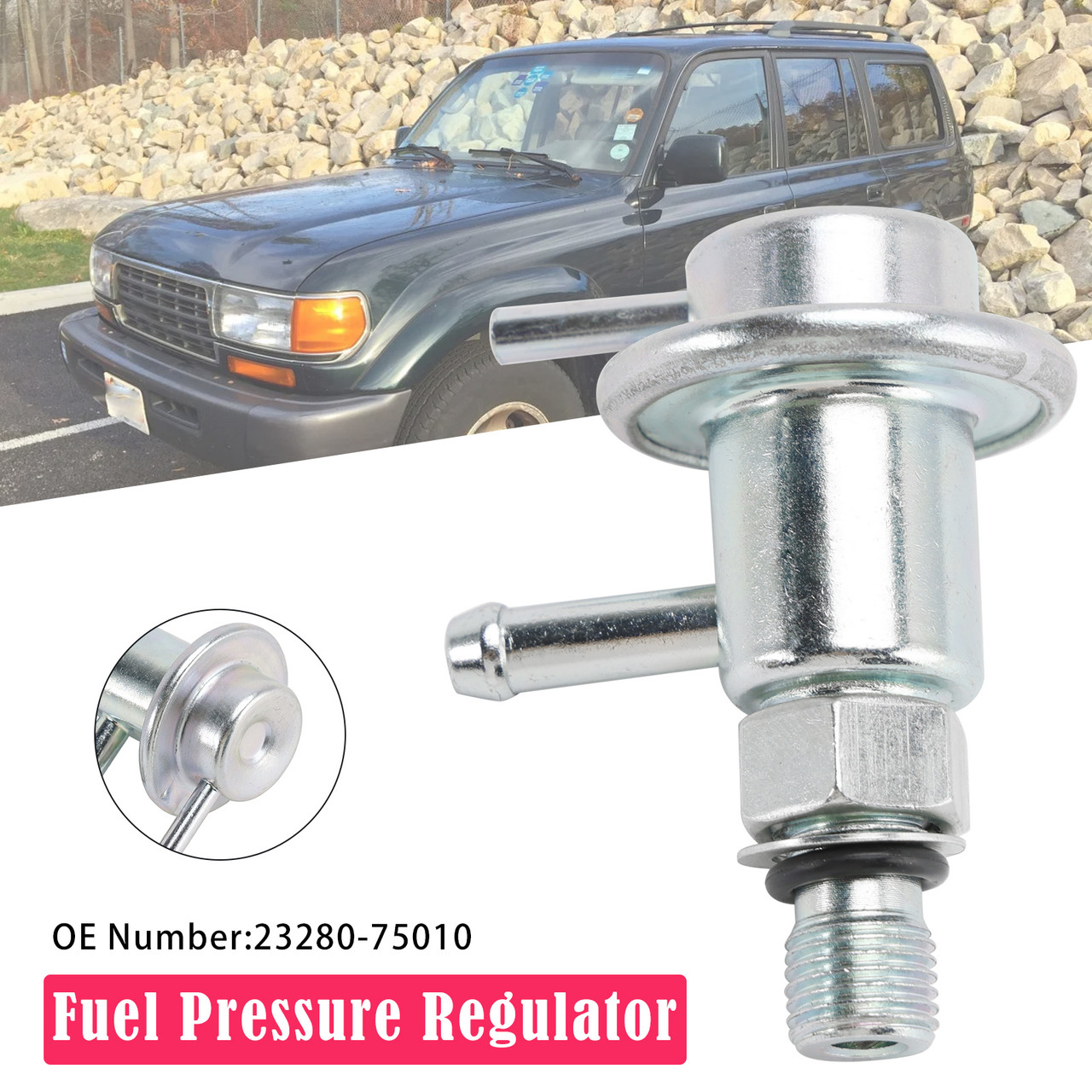 1993-1997 Toyota Land Cruiser Fuel Pressure Regulator 23280-75010 Generic